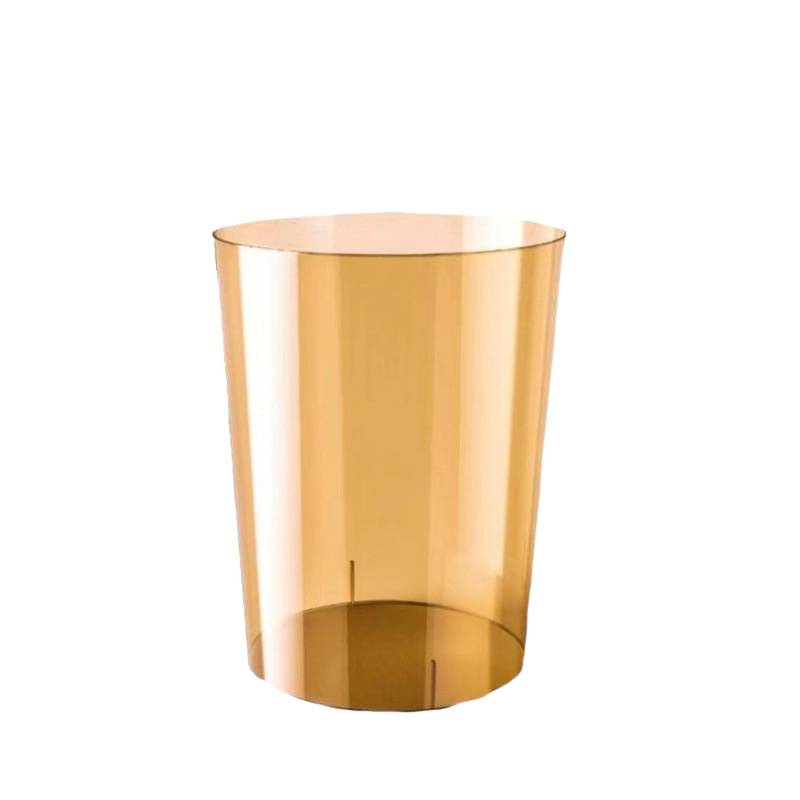Zara Home Bathroom Accessories - エレガントな透明ゴミ箱家庭用廃棄物収納バケツミニマリスト装飾寝室バスルームリビングルームアクセサリーバケツ