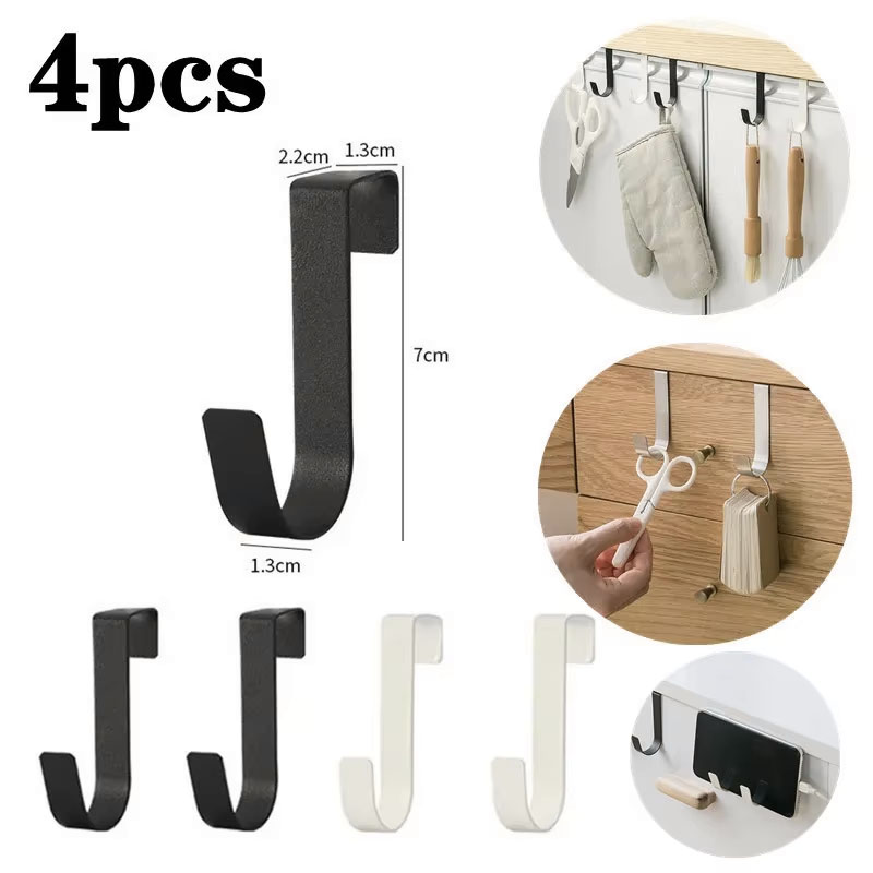 Towel Bar Stainless - ユニバーサルステンレス鋼 Z 型フックキャビネットドア吊り下げラックタオルコート帽子衣類キッチン収納オーガナイザーホルダー