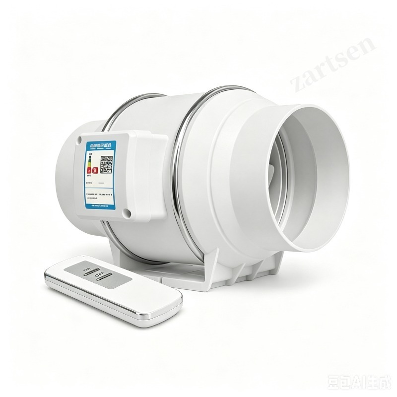 Home Kitchen Bathroom Cleaning - 排気ファン家庭用サイレントインラインパイプダクトファン浴室220V換気扇キッチントイレ壁空気清浄