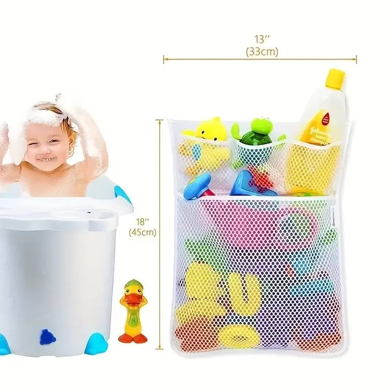 ベビーシャワーのお風呂のおもちゃ白ベビーキッズおもちゃ収納メ - Home Goods Bathroom Storage のレビューと価格
