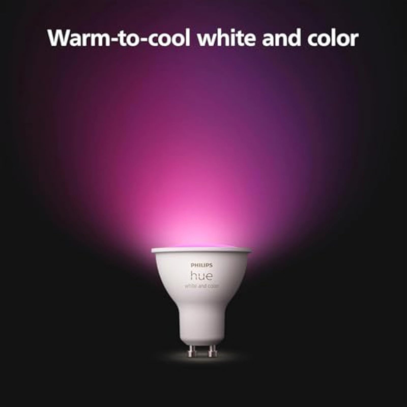 フィリップス Hue GU10 スマート LED スポットラ - Philips Bulb Hue のレビューと価格
