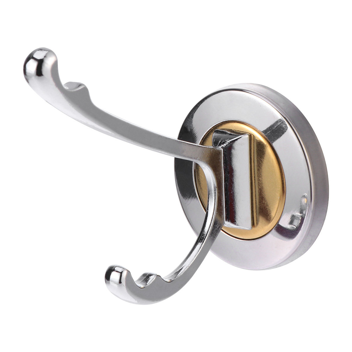 モダンなシルバーメタル壁掛けフック、ステンレス製、頑丈、コー - Home Bathroom Key のレビューと価格