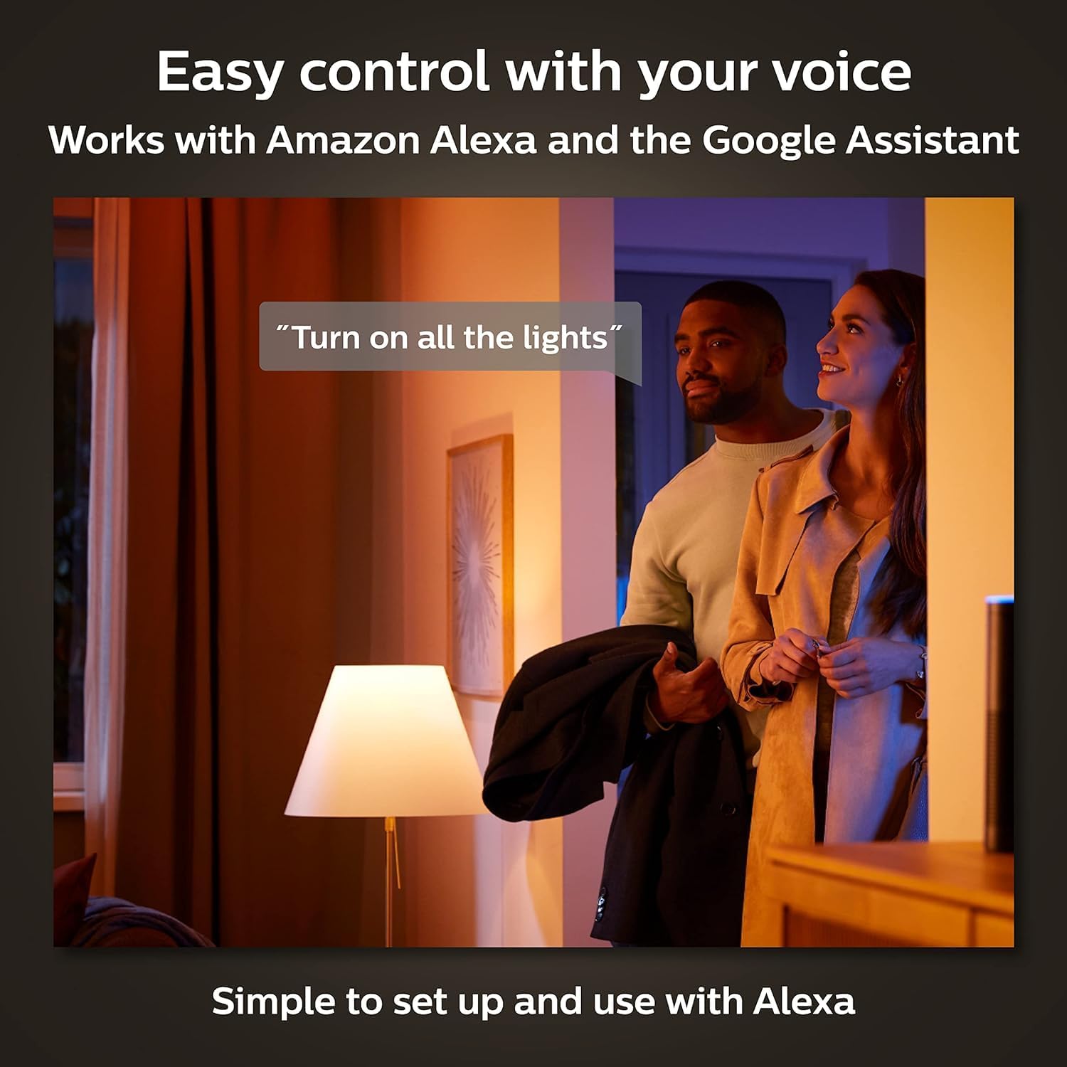 フィリップスHueスマートライトスターターキット 3個のE2 - Philips Bulb Hue のレビューと価格