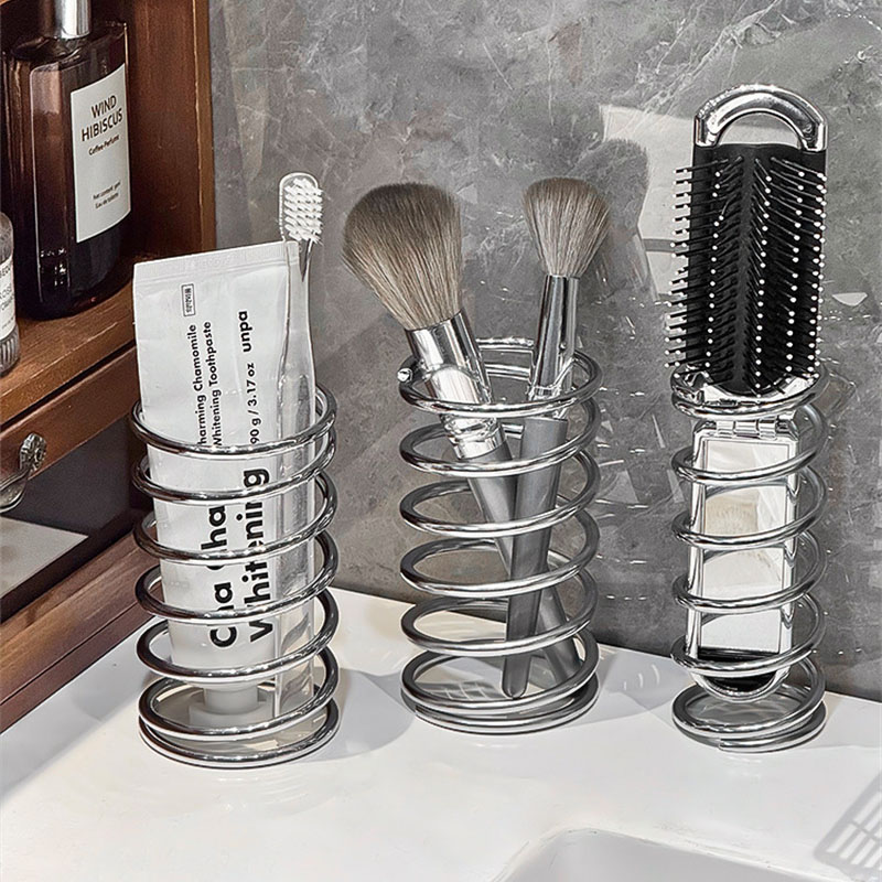 ステンレス鋼歯ブラシホルダー スプリング型デスクトップ歯ブラ - Zara Home Bathroom Accessories のレビューと価格