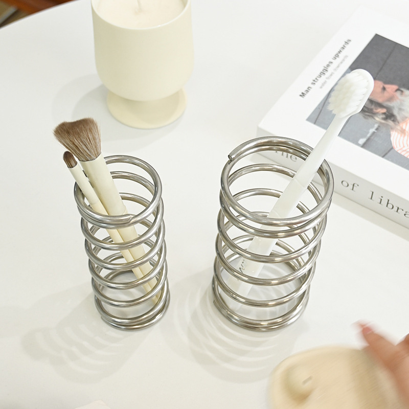 ステンレス鋼歯ブラシホルダー スプリング型デスクトップ歯ブラ - Zara Home Bathroom Accessories のレビューと価格