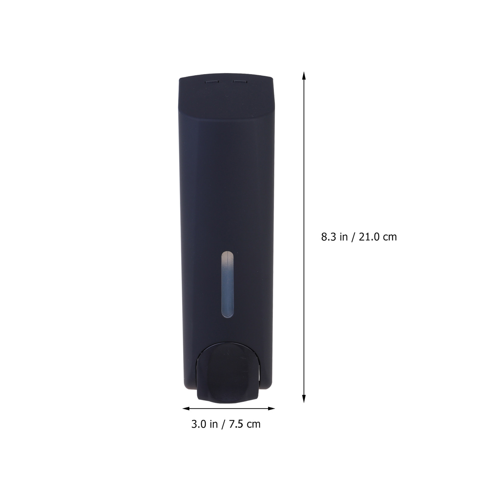 1 個壁掛けソープディスペンサーブラックバスルームローション - Home Bathroom Wall Soap Dispenser のレビューと価格