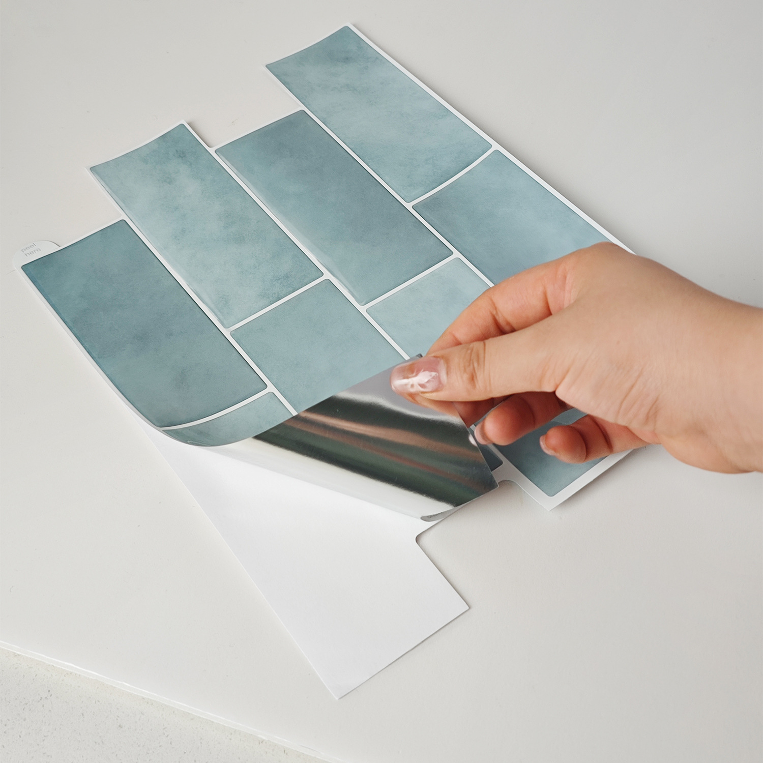 5 個 3D エポキシ樹脂ウォールステッカー自己粘着性オイル - Home Kitchen Bathroom Cleaning のレビューと価格