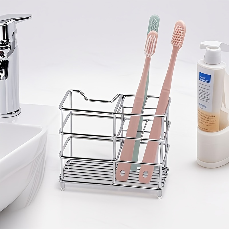 5スロットステンレス製歯ブラシホルダー - 省スペース自立型 - Zara Home Bathroom Accessories のレビューと価格