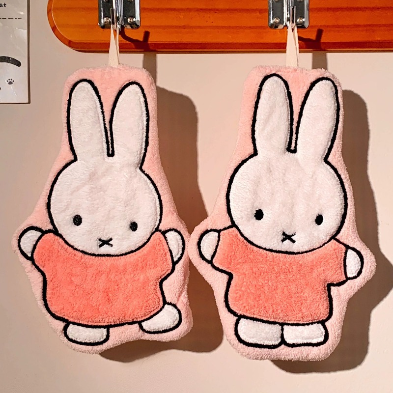ミッフィーウサギハンドタオルかわいいファッショナブルなクリエ - Home Edit Bathroom のレビューと価格