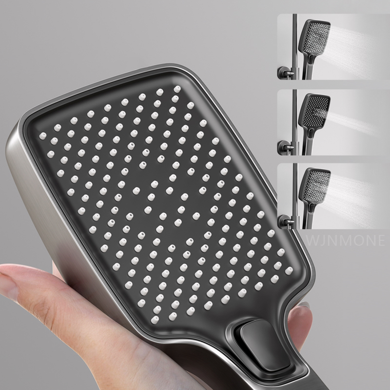 バスルーム高級シャワーシステム ライト付き 強化ガラス ピア - Home Bathroom Key のレビューと価格