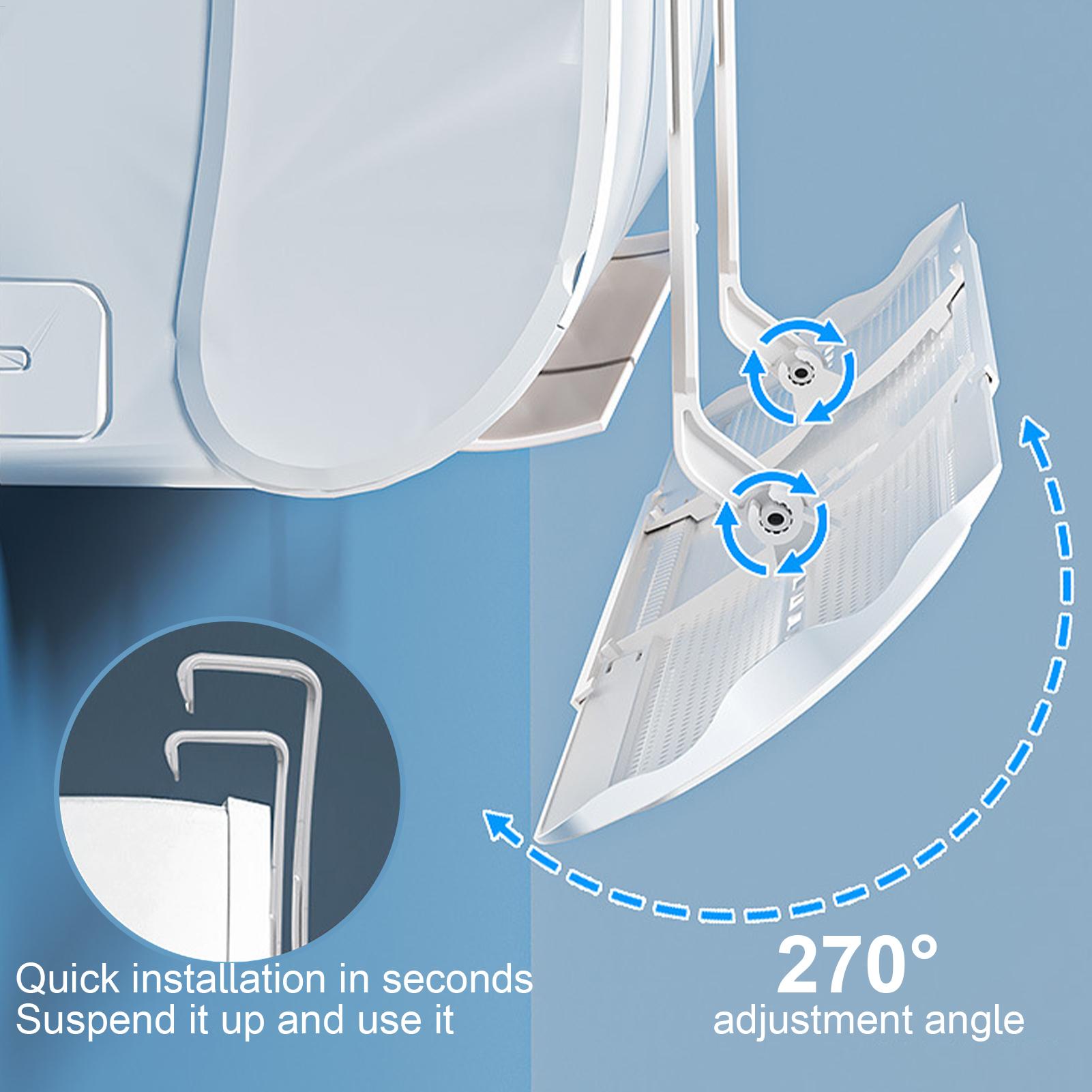 壁掛け式エアコン吹き出し口調整器、23.2～36.2インチの - Home Bathroom Vent のレビューと価格