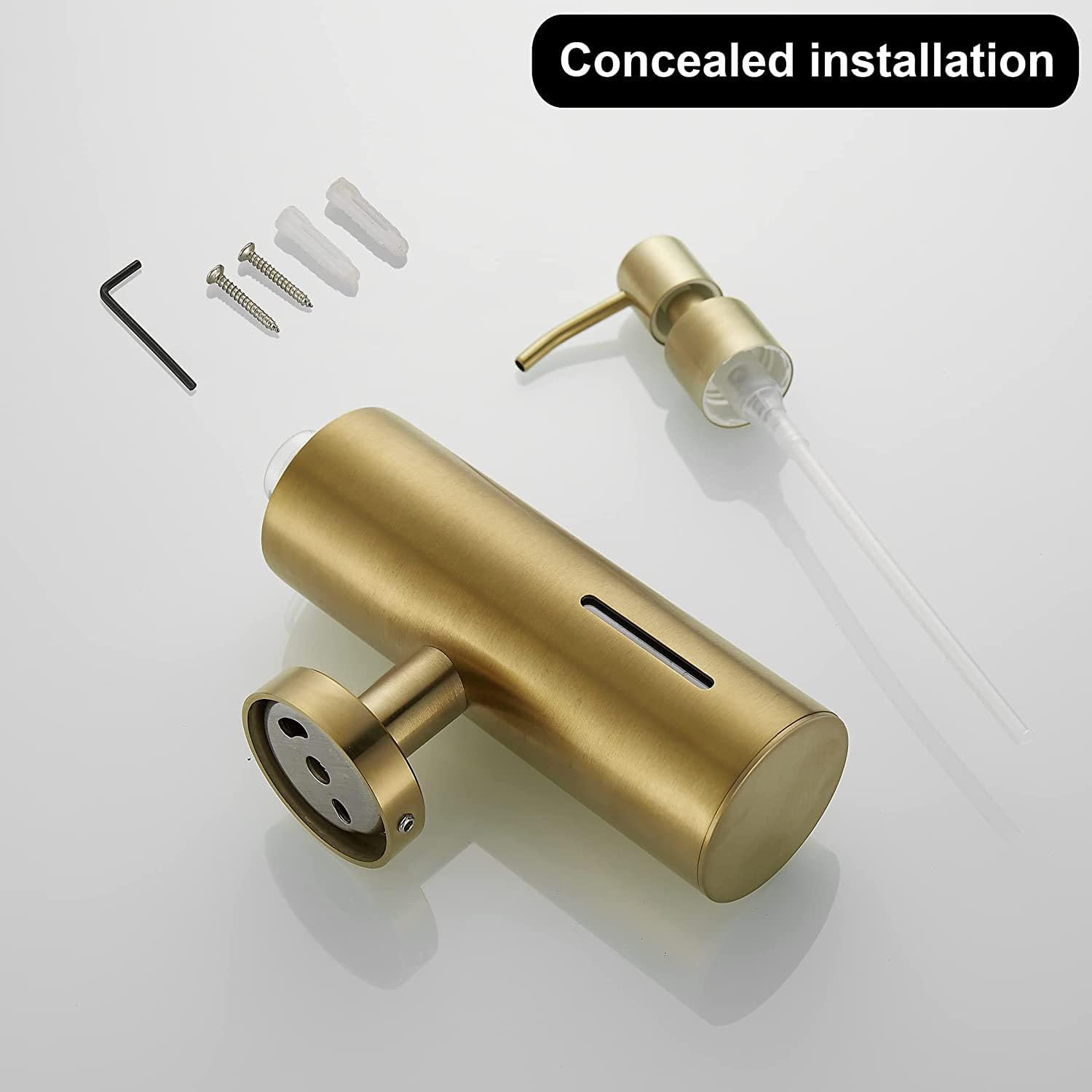 250MLシングルソープディスペンサー、浴室壁掛け式シャワー - Home Bathroom Wall Soap Dispenser のレビューと価格