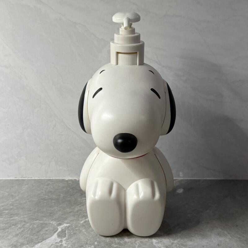 かわいいスヌーピーディスペンサーボトル、漫画犬のシャンプー、 - Home Edit Bathroom のレビューと価格