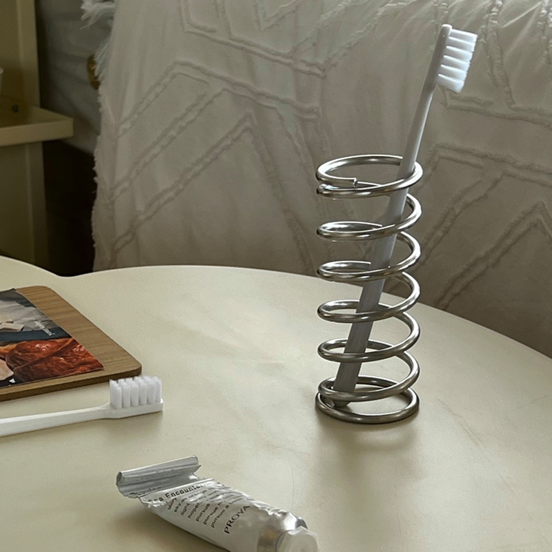 ステンレス鋼歯ブラシホルダー金属バスルームアクセサリーツール - Zara Home Bathroom Accessories のレビューと価格