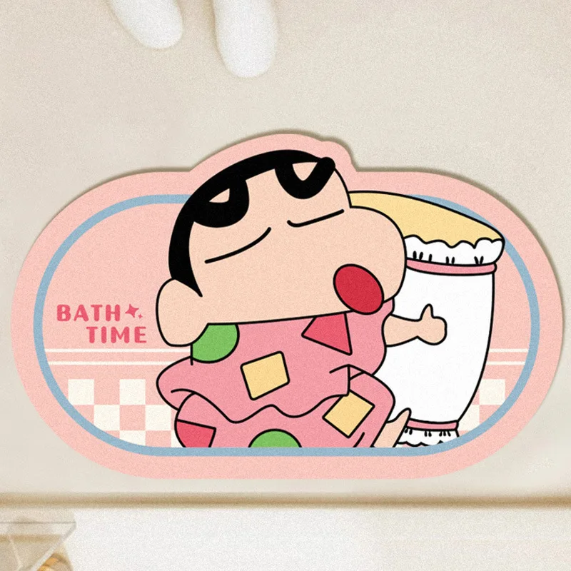 滑り止め吸収フロアマット,珪藻土,速乾性,クレヨン,すねちゃ - Home Edit Bathroom のレビューと価格