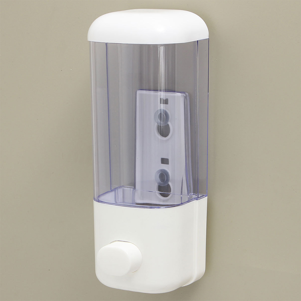 500 ミリリットル壁掛けソープディスペンサー浴室消毒剤シャ - Home Bathroom Wall Soap Dispenser のレビューと価格
