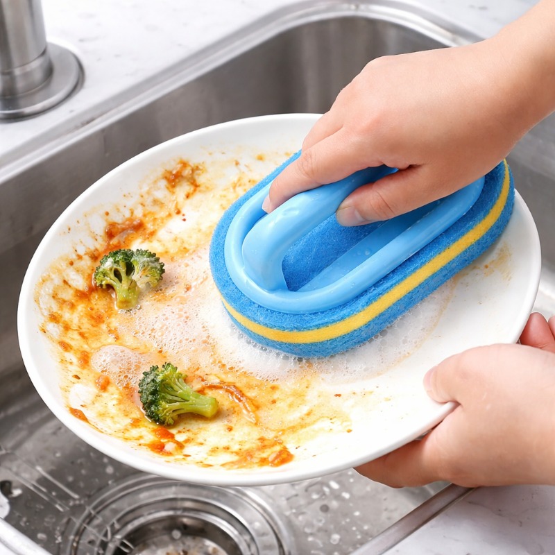 家庭用掃除ブラシ ハンドル付き 食器用洗剤 浴室 キッチン  - Home Kitchen Bathroom Cleaning のレビューと価格