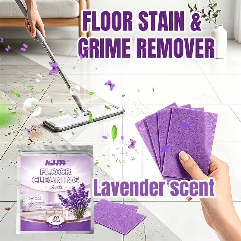 KJMフロア洗浄タブレット30個入り、速溶性芳香ステインリム - Home Kitchen Bathroom Cleaning のレビューと価格