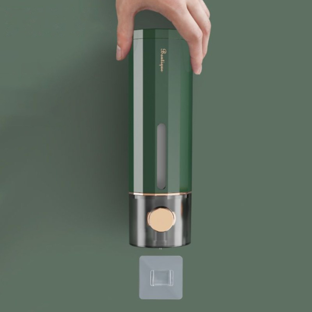 手動プレス式ソープディスペンサー 450ml 壁掛け - ド - Home Bathroom Wall Soap Dispenser のレビューと価格