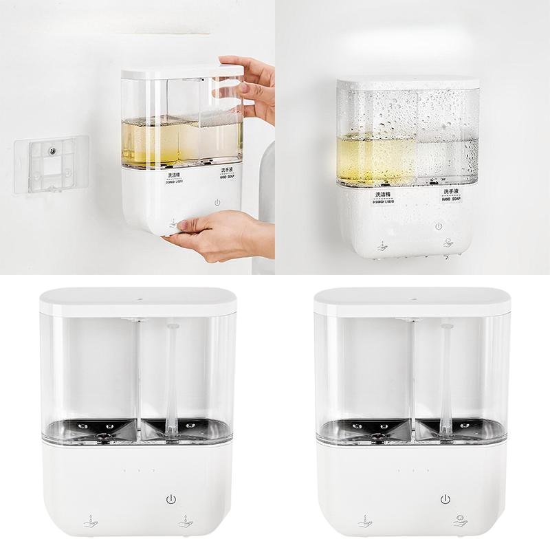 電動壁掛けソープディスペンサー タッチフリー液体ソープディス - Home Bathroom Wall Soap Dispenser のレビューと価格