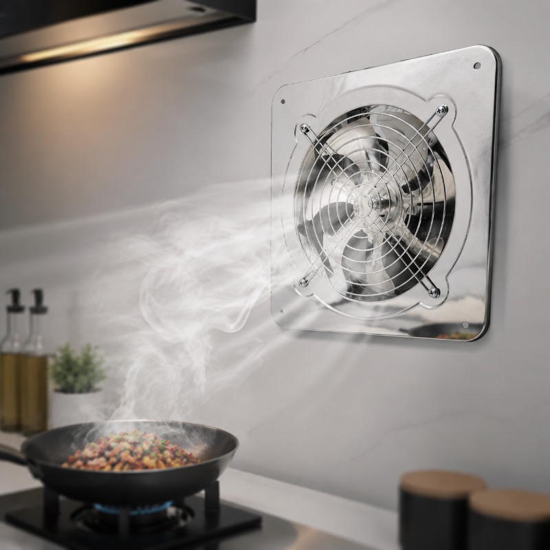 6インチ8インチ高速排気ファン送風機トイレキッチン浴室壁掛け - Home Bathroom Vent のレビューと価格