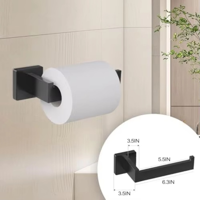 マットブラックステンレススチール製エコフレンドリー壁掛けバス - Towel Bar Stainless のレビューと価格