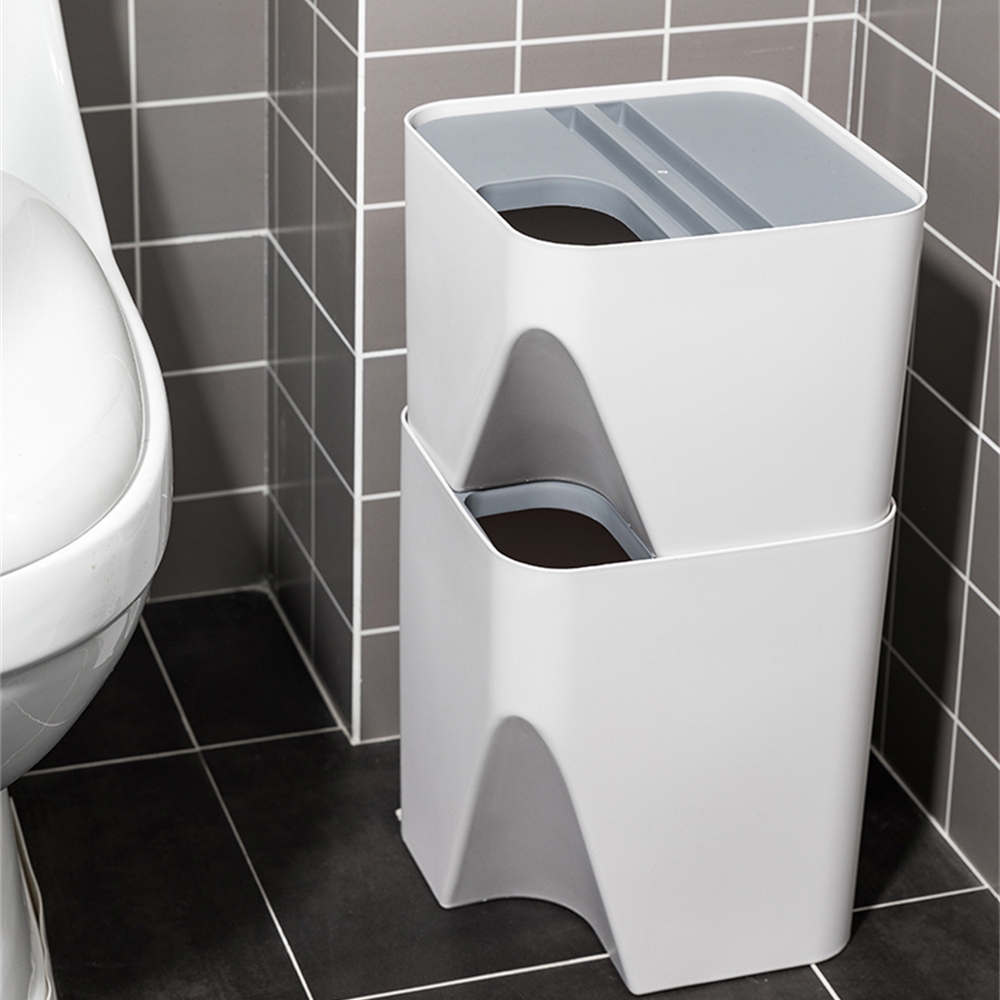 分別ゴミ箱、家庭用リビングルームキッチン分別紙バスケット蓋付 - Zara Home Bathroom Accessories のレビューと価格