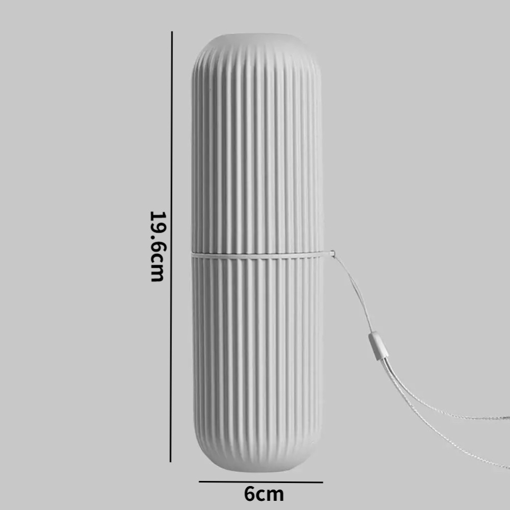 旅行用携帯歯ブラシカップ、バスルーム用歯磨き粉ホルダー収納ケ - Home Goods Bathroom Storage のレビューと価格