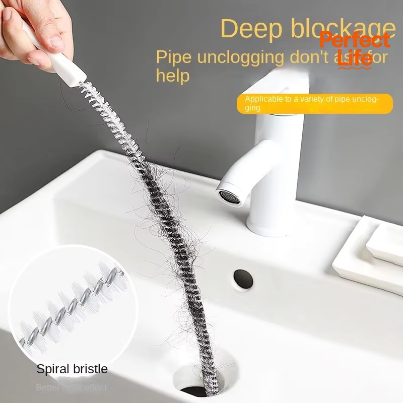 パイプ詰まり解消ブラシ シャワー浴槽排水口ヘアキャッチャー  - Home Bathroom Tub のレビューと価格