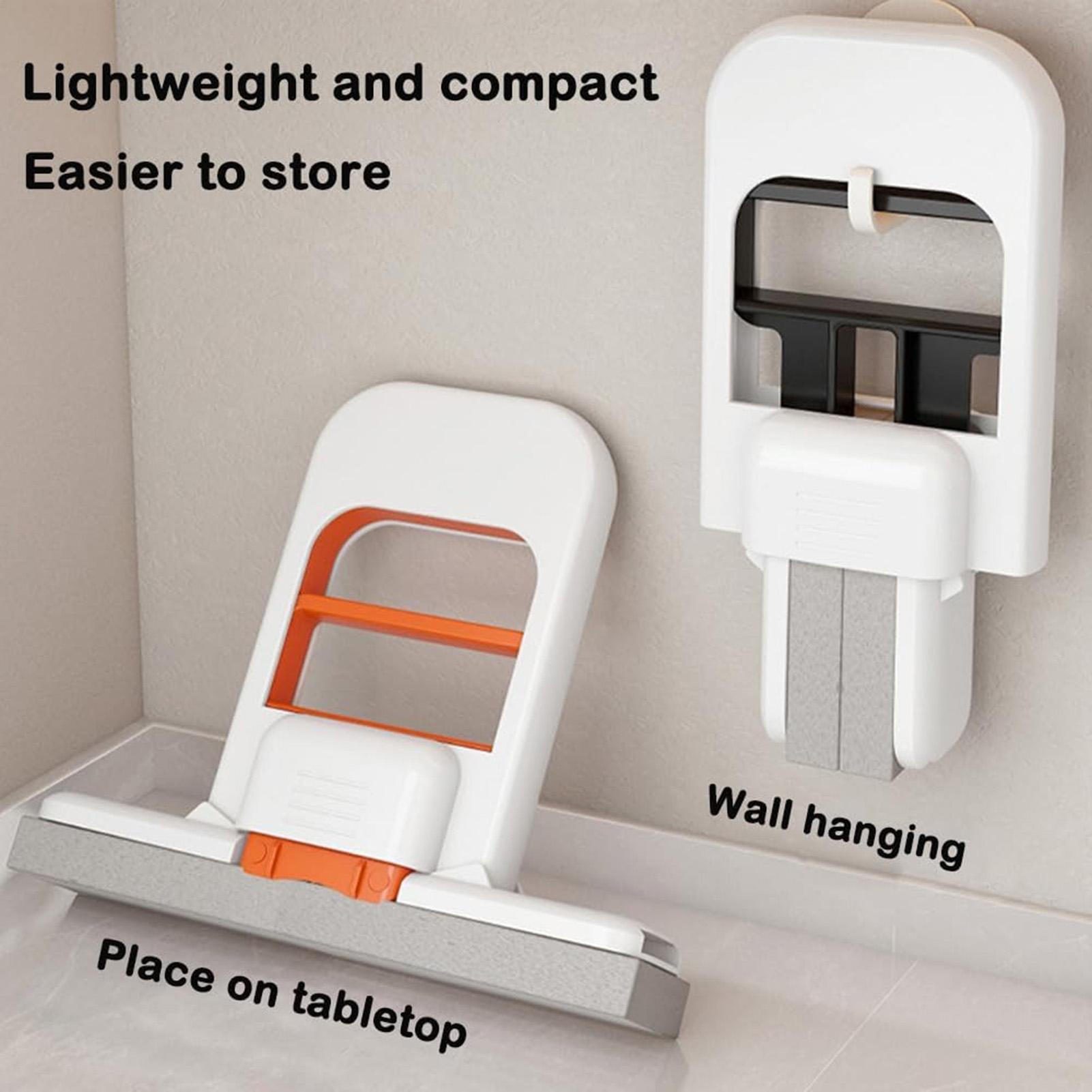 セルフスクイーズ式卓上モップ、ハンドヘルドスポンジモップ、家 - Home Kitchen Bathroom Cleaning のレビューと価格
