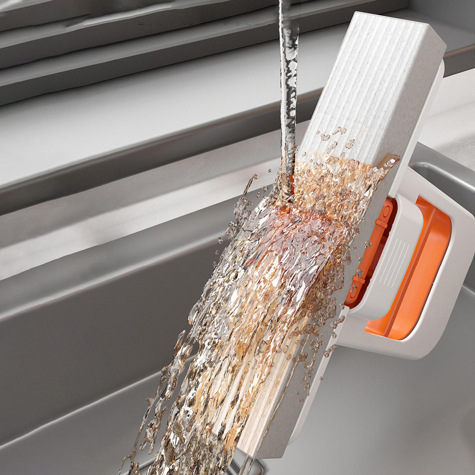 セルフスクイーズ式卓上モップ、ハンドヘルドスポンジモップ、家 - Home Kitchen Bathroom Cleaning のレビューと価格