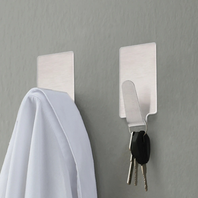 5個入り ステンレス製 粘着フック タオル掛け 壁掛け 穴あ - Towel Bar Stainless のレビューと価格