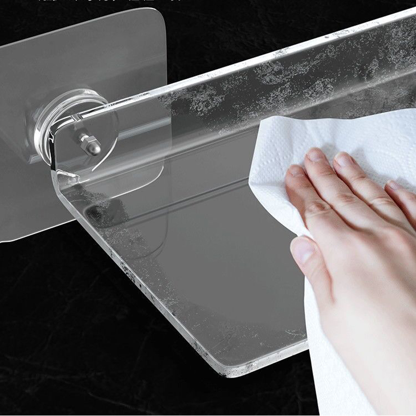 透明アクリル収納ラックリビングルーム壁掛け棚レコード陳列棚バ - Zara Home Bathroom Accessories のレビューと価格