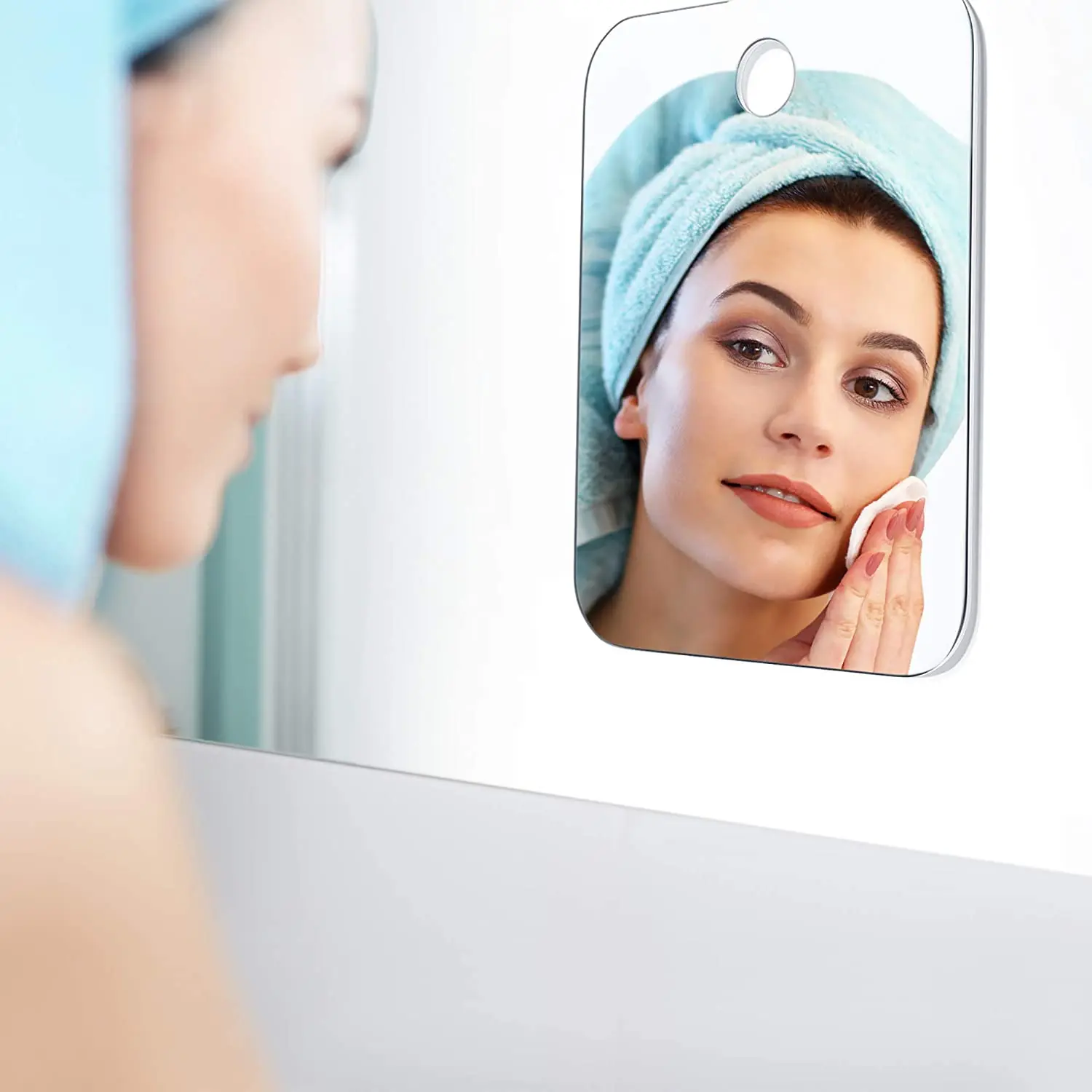 アクリル壁掛け式トラベルミラー,折りたたみ式,ポータブル,シ - Shaving Mirror Suction のレビューと価格