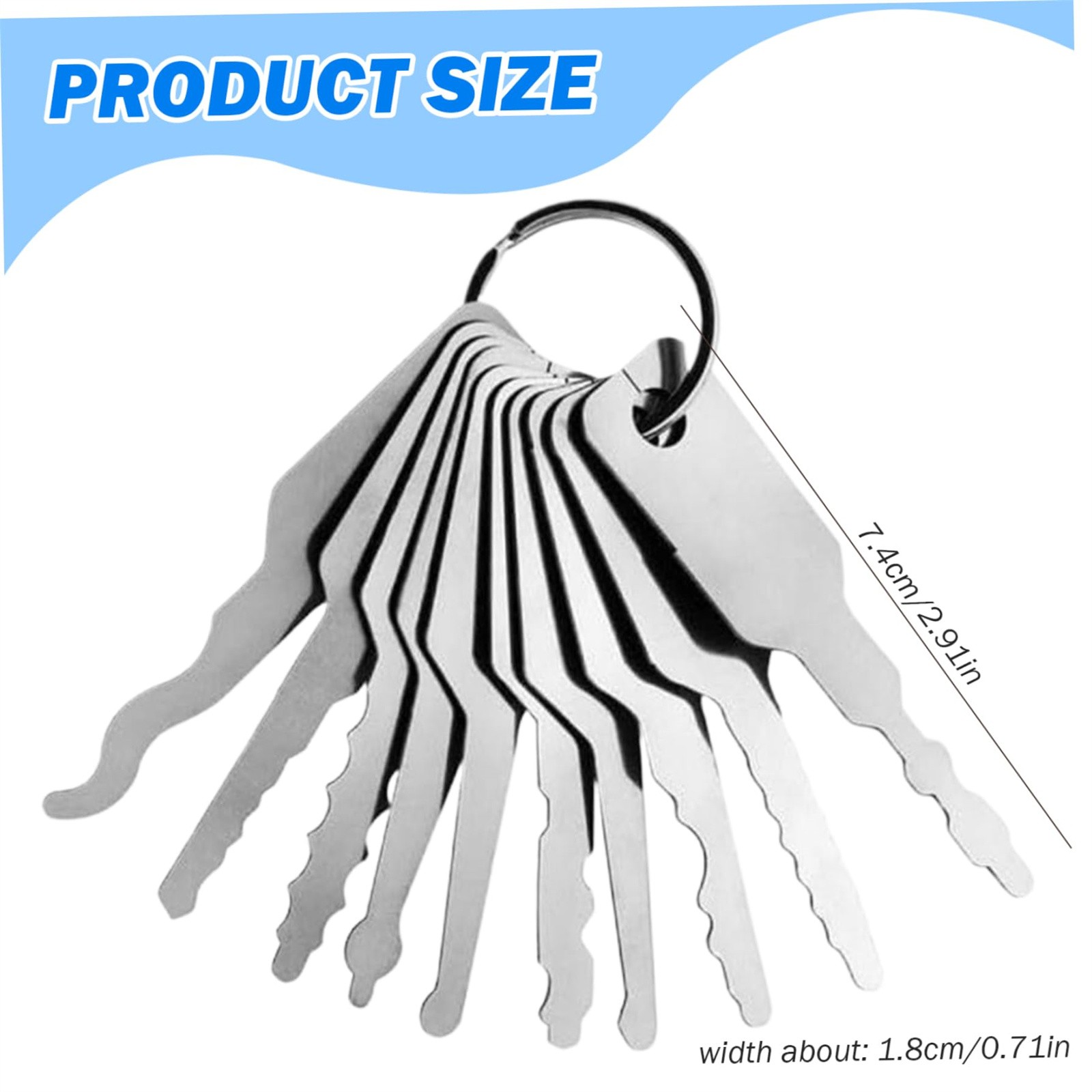 10 ピース/ロットノーカットキーブランク鍵屋用品鍵屋 Ke - Home Bathroom Key のレビューと価格