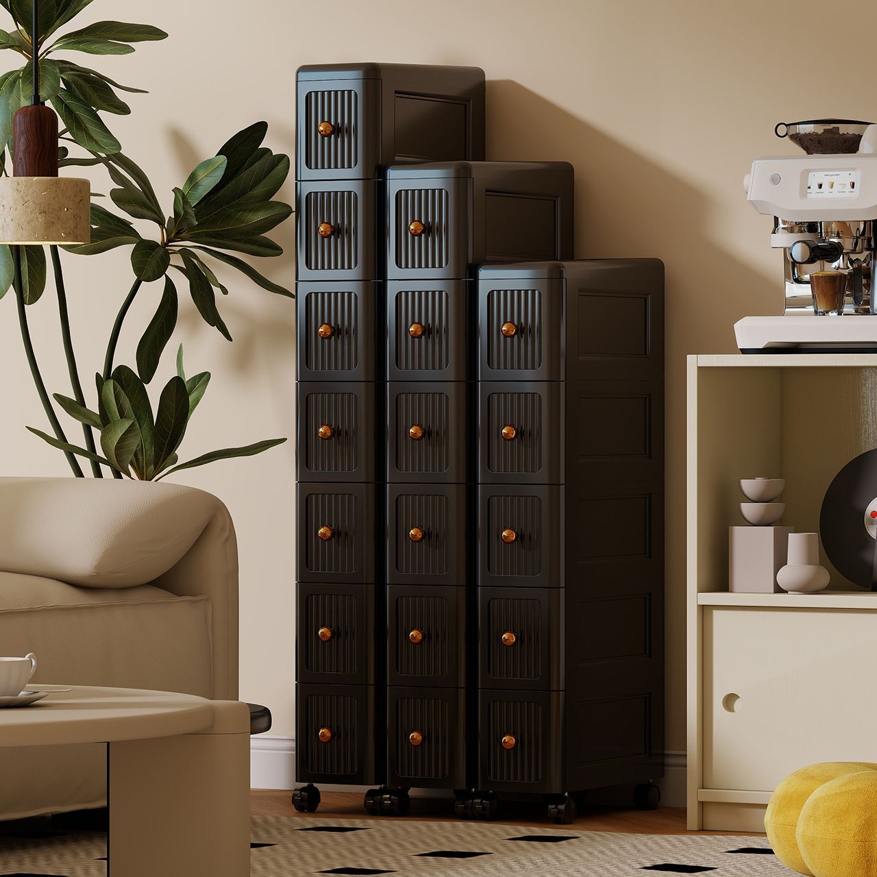 15CMの狭い隙間用引き出し収納キャビネット – キッチン、 - Home Bathroom Furniture のレビューと価格