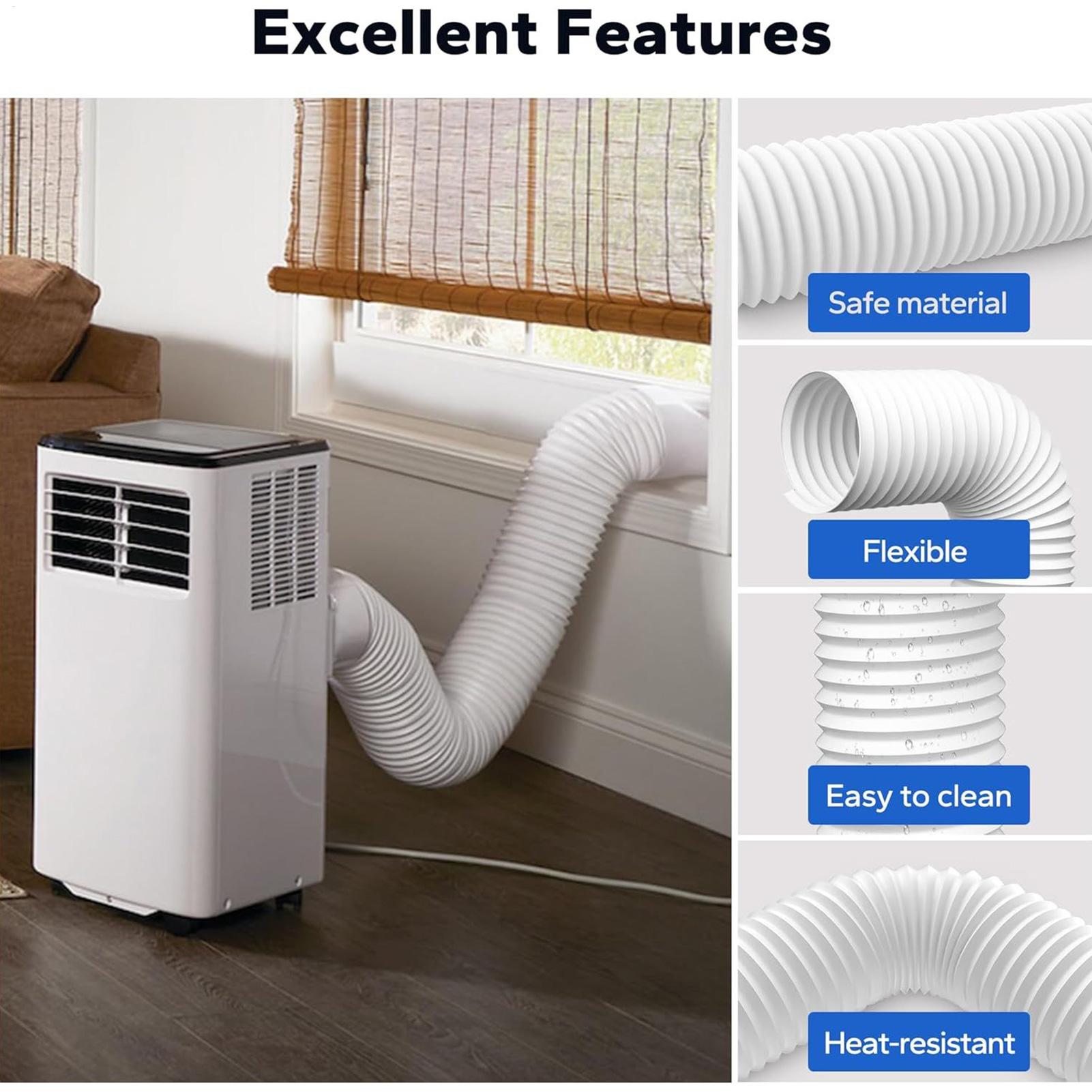 乾燥機ベントホースプレート交換用ポータブルエアコンベント壁掛 - Home Bathroom Vent のレビューと価格