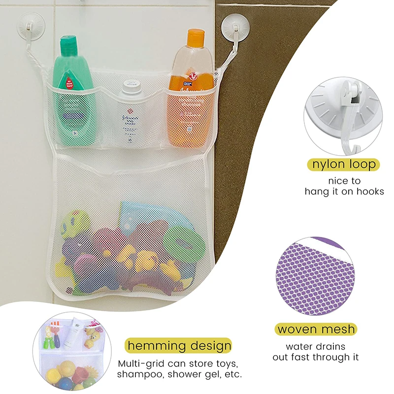 ベビーシャワーバスおもちゃ ホワイト ベビーキッズおもちゃ収 - Home Goods Bathroom Storage のレビューと価格