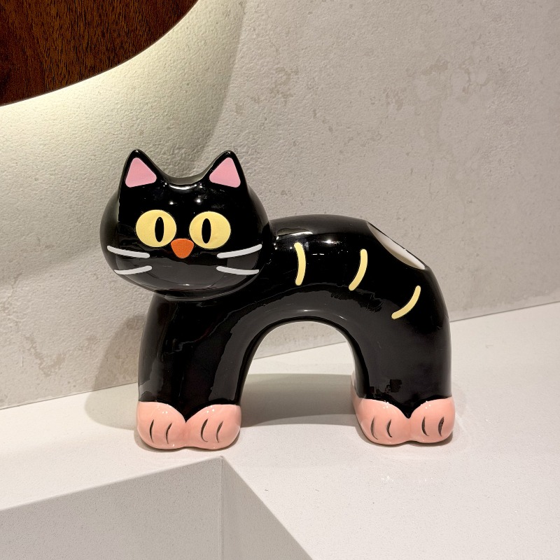 パーソナライズされたクリエイティブで可愛い黒猫型のバスルーム - Home Edit Bathroom のレビューと価格