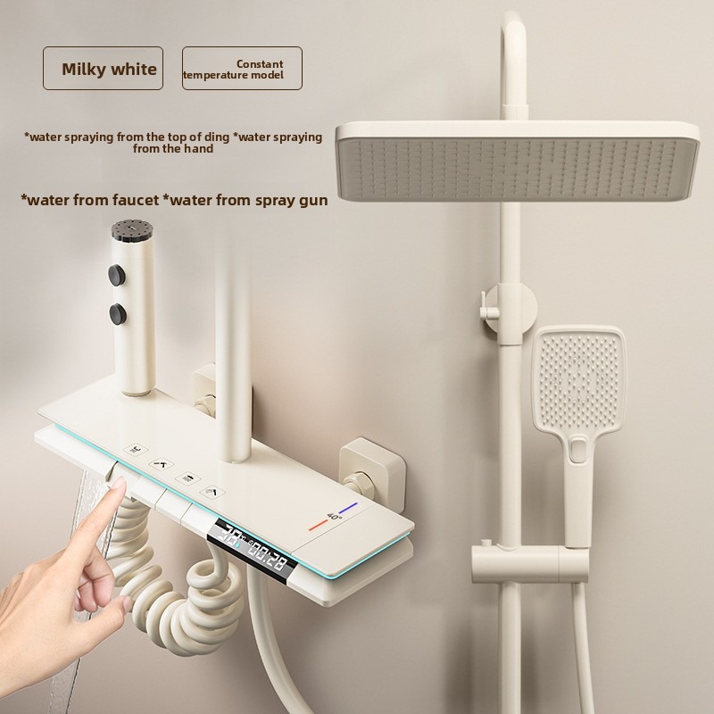 サーモスタットシャワーセット家庭用バスルームピアノキーレイン - Home Bathroom Key のレビューと価格