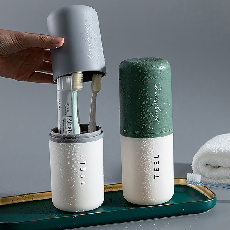 ポータブル歯ブラシホルダーボックス、バスルームアクセサリー、 - Home Goods Bathroom Storage のレビューと価格