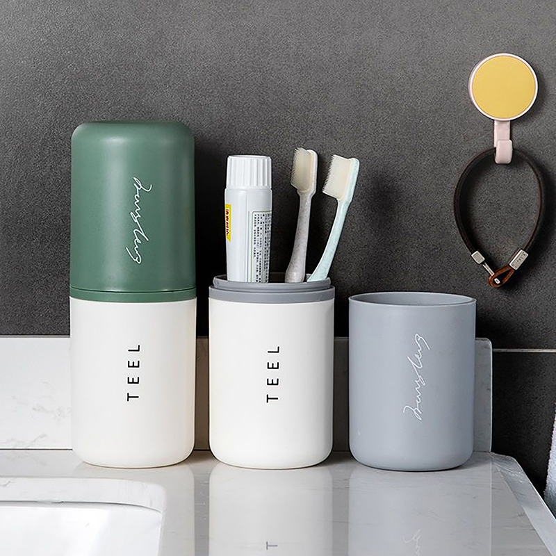 ポータブル歯ブラシホルダーボックス、バスルームアクセサリー、 - Home Goods Bathroom Storage のレビューと価格