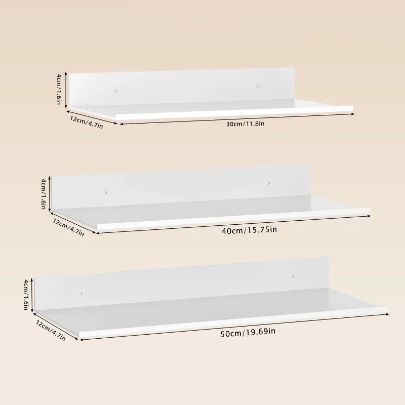 金属製フローティングシェルフ 壁掛け収納ラック キッチン バ - Home Goods Bathroom Storage のレビューと価格