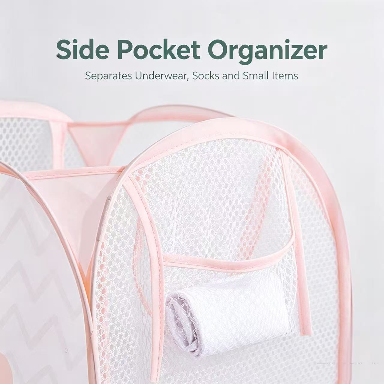 折りたたみ式メッシュランドリーバスケット、漫画柄の汚れた服入 - Home Goods Bathroom Storage のレビューと価格