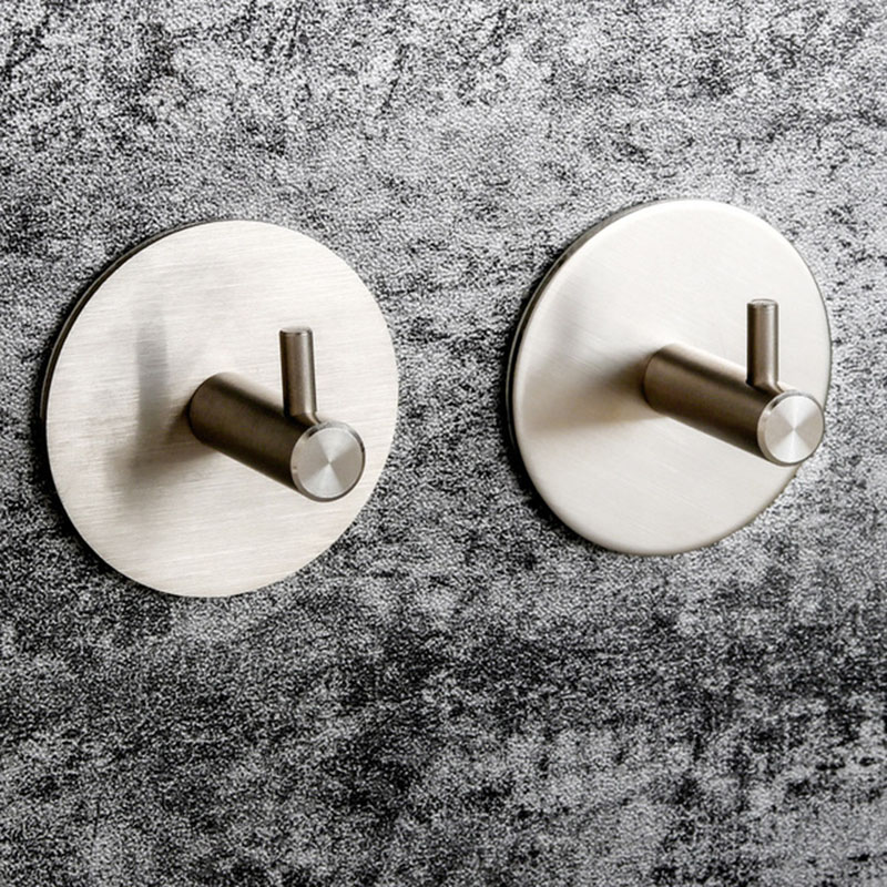 2 個自己粘着浴室ローブタオルハンガーフック 304 ステン - Towel Bar Stainless のレビューと価格