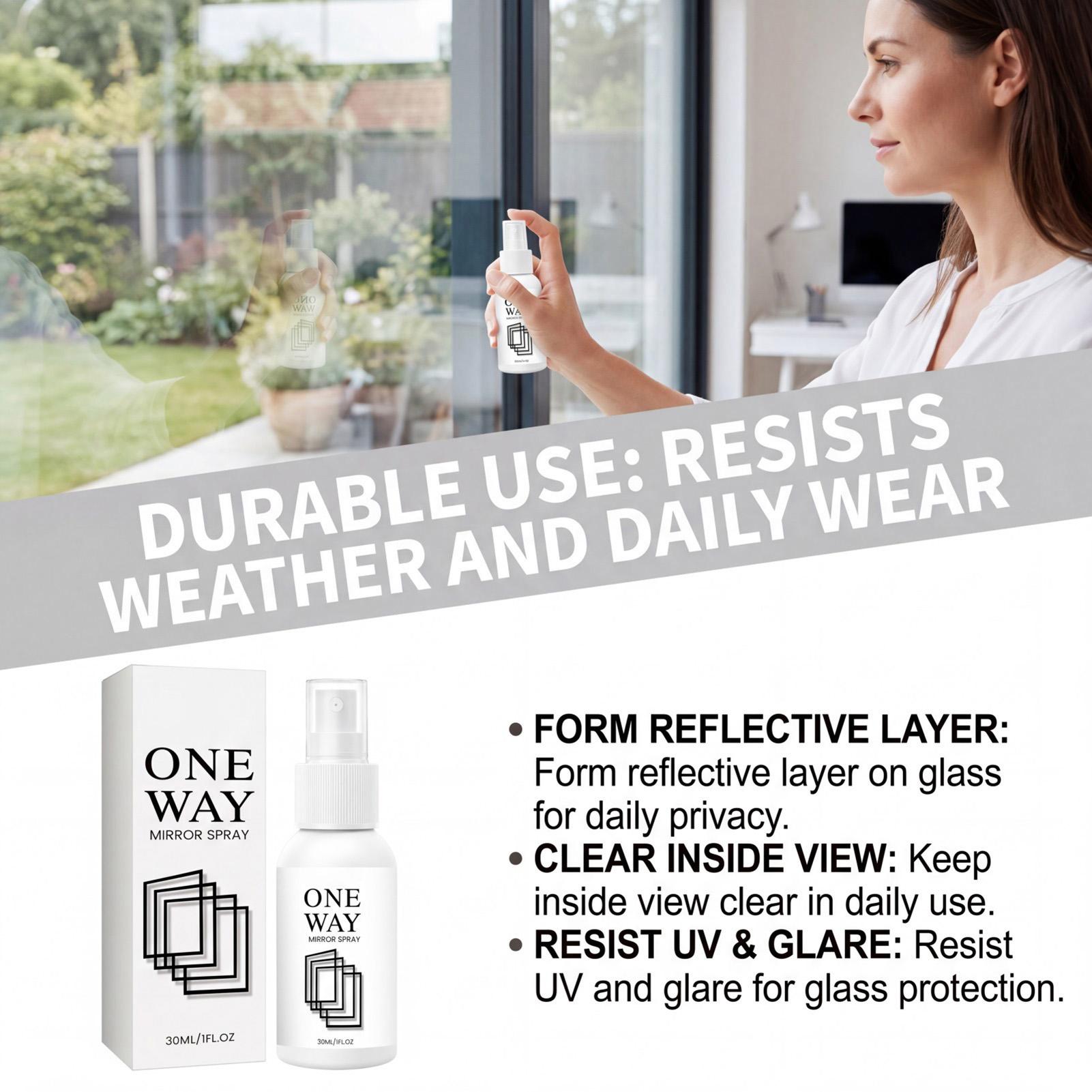 ガラスクリーナースプレー 瞬間反射防止コーティング液 家庭用 - Home Bathroom Window Tint のレビューと価格