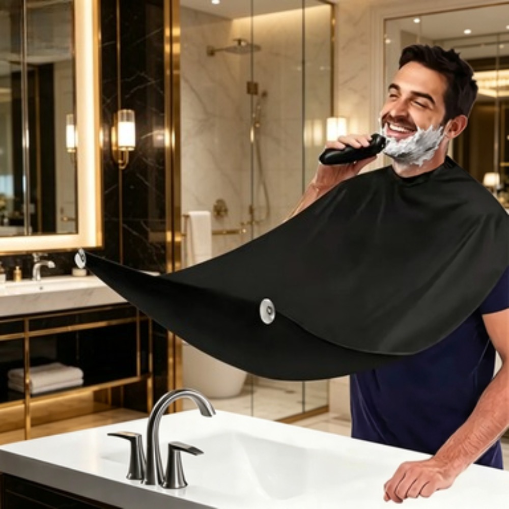 男性用シェービングエプロン、クリエイティブな壁掛けミラー付き - Shaving Mirror Suction のレビューと価格