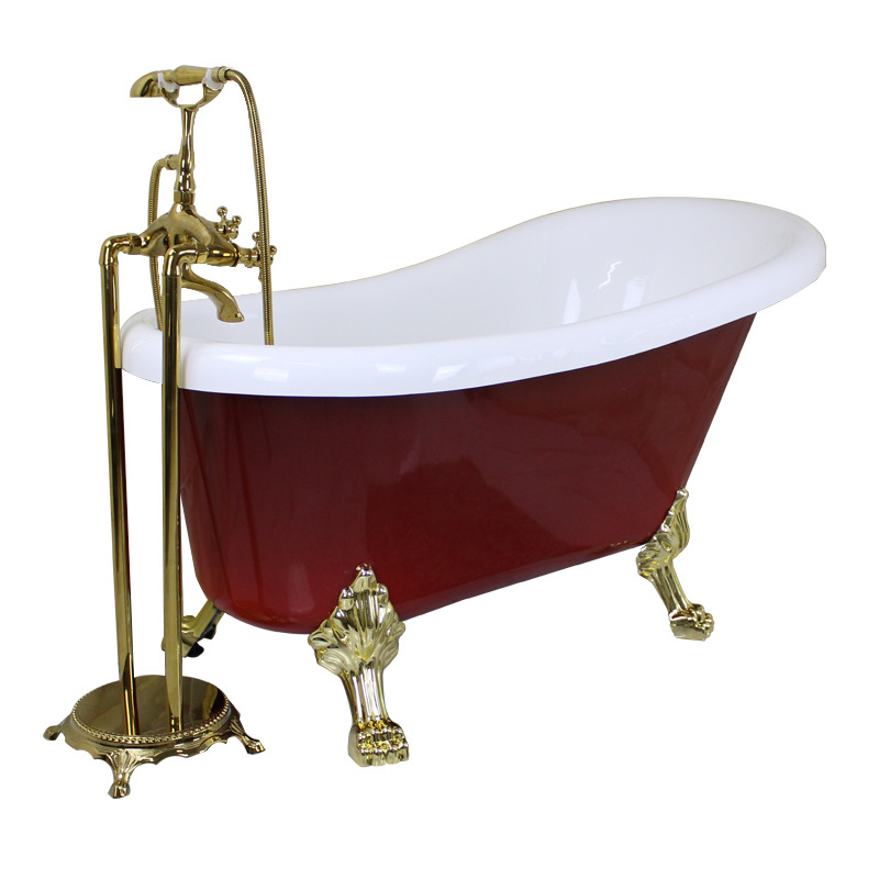 自立式浴槽、アクリルカラーの爪足付き、浸漬浴槽、ヨーロッパ風 - Home Bathroom Tub のレビューと価格