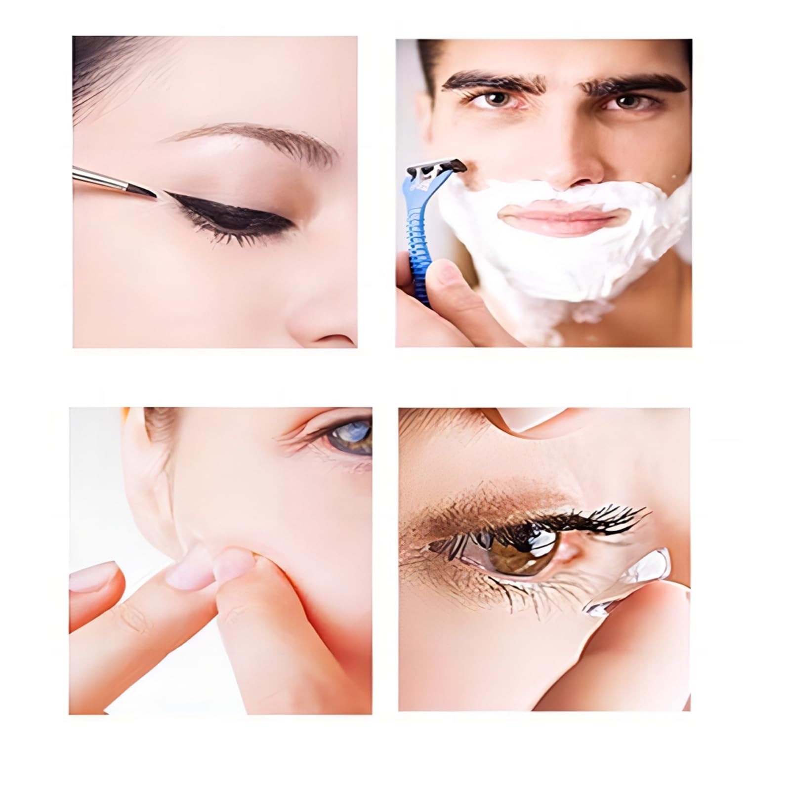 10x /20x /30X 拡大鏡、吸盤付き小型拡大鏡、眉毛 - Shaving Mirror Suction のレビューと価格