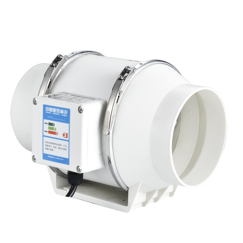 4 インチ 220V 排気ファンホームサイレントインラインパ - Home Kitchen Bathroom Cleaning のレビューと価格